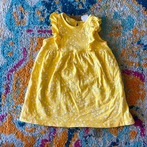 Patterned yellow H&M dress